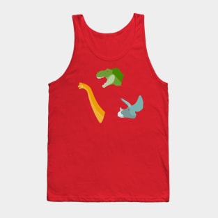 A Dinosaur Trio Tank Top